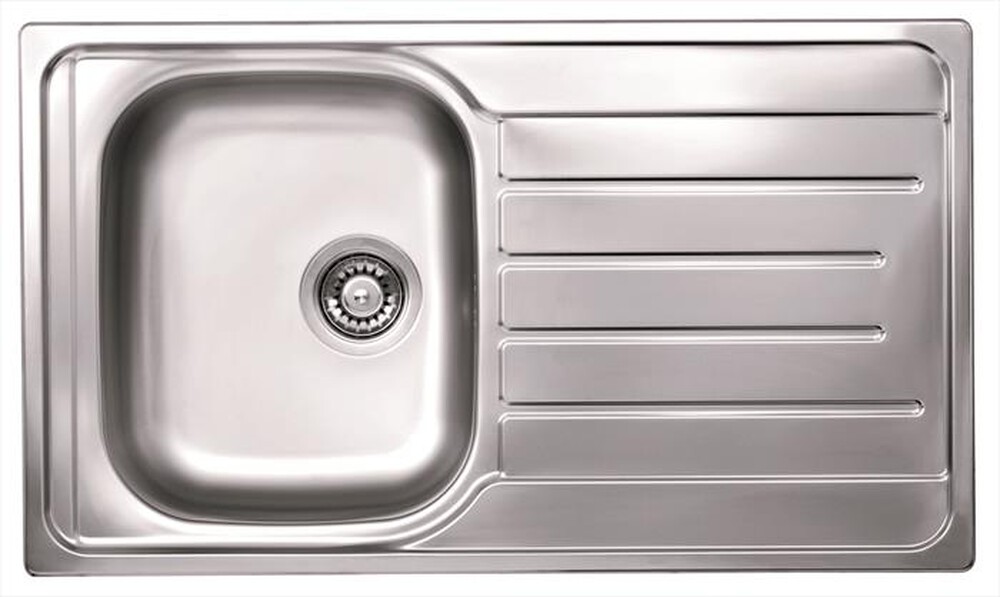 GLEM GAS - Lavello lineare GL186IXS 1 vasche-Inox