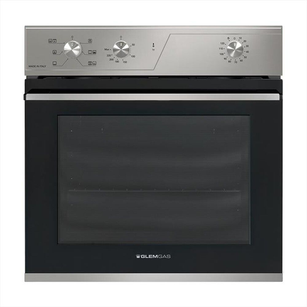 GLEM GAS - Forno incasso elettrico GFR62IX-S3 Classe A-Acciaio Satinato