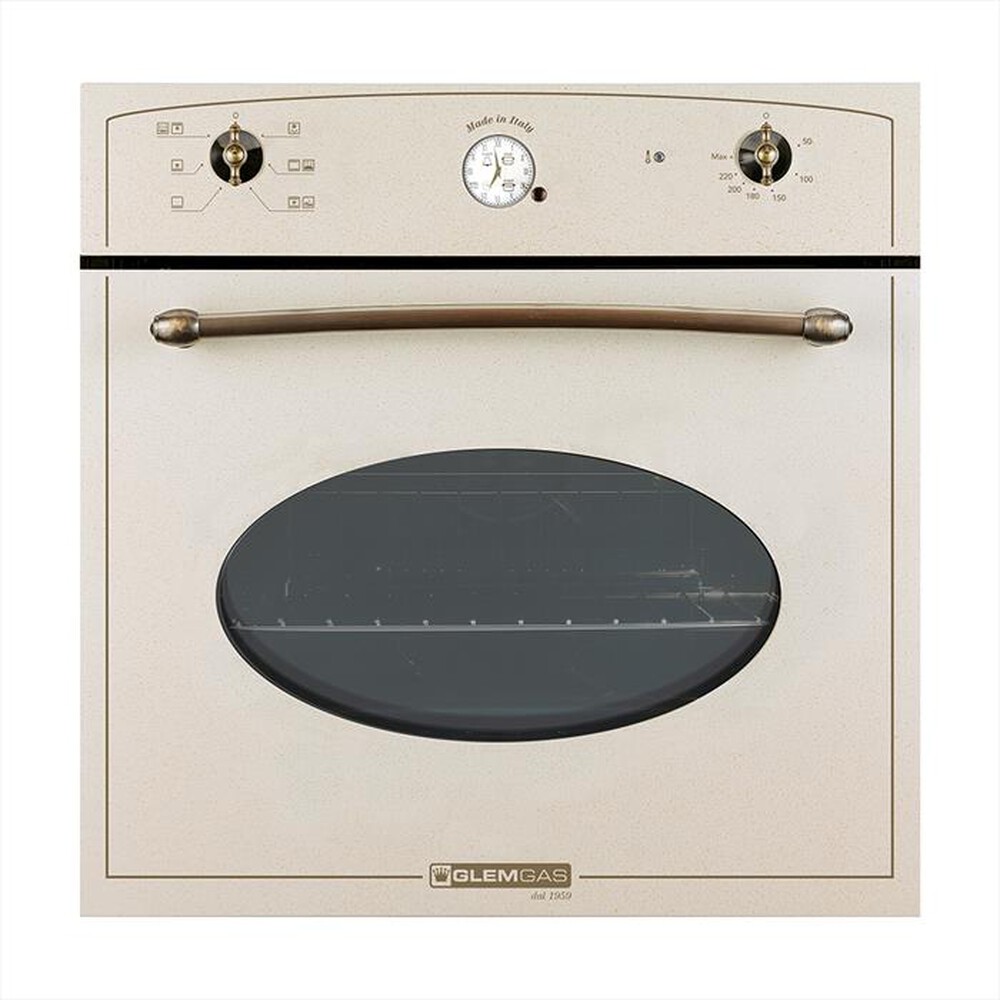 GLEM GAS - Forno incasso elettrico GFT64SA-S3 Classe A-SABBIA