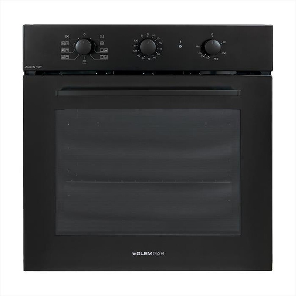 GLEM GAS - Forno elettrico GFX92NC-S6-Nero carbone