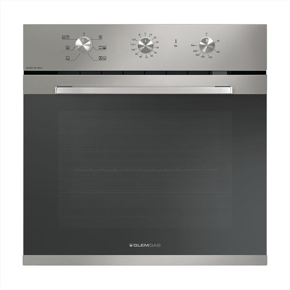 GLEM GAS - Forno elettrico GFX62IX-S3-Acciaio Satinato