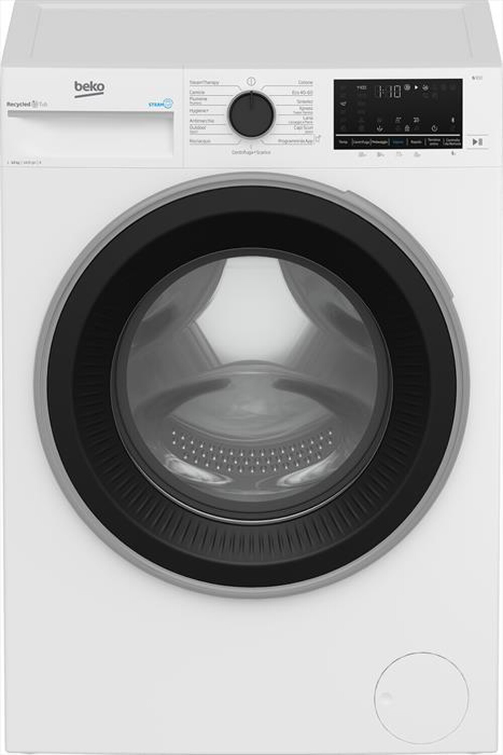 BEKO - Lavatrice BWT3124S 12 Kg Classe A-Bianco