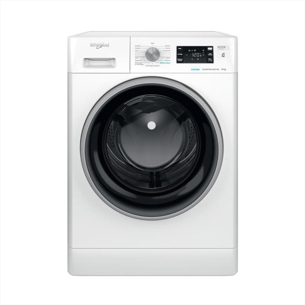 WHIRLPOOL - Lavatrice FFB 848 BSV IT 8 Kg Classe A-Bianco