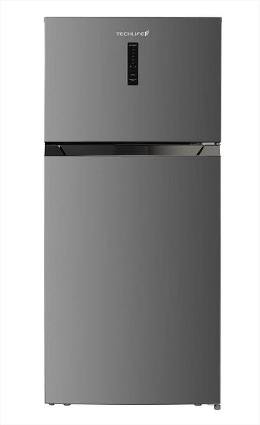 TECHLIFE - Frigorifero 2 porte TFDPNF640IX1 Classe E 480 lt-Inox